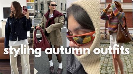 shopping my wardrobe for autumn trends