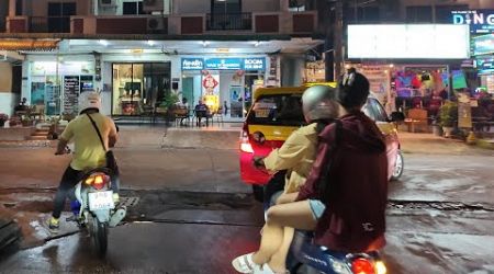 4K Pattaya drive in the streets Nightlife Weekend oktober 2024