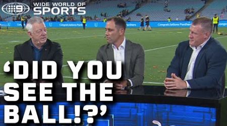 Panel debate &#39;controversial&#39; disallowed Melbourne Storm Try: 2024 NRL Grand Final | WWOS