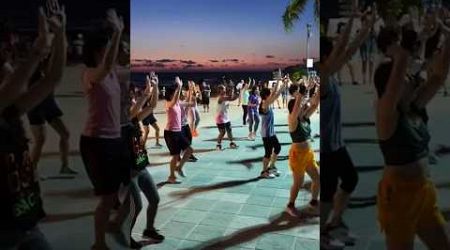 Dancing on Patong Beach - Phuket - Thailand