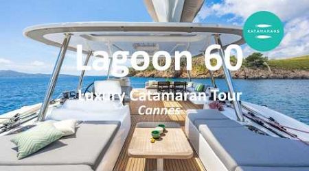 Lagoon 60 Luxury Catamaran Tour. #top #yachts