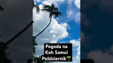 Pogoda Koh SAMUI Tajlandia 6 października 2024. #tajlandia