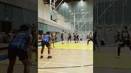 Russians vs Philipinians. Basketball Amateur League Thailand Pattaya.