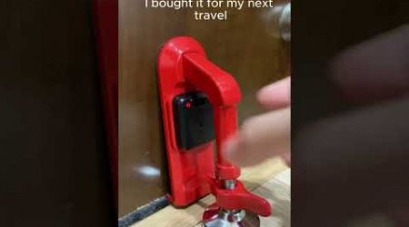 I just bought it for my next travel #doorstopper #travel #traveling