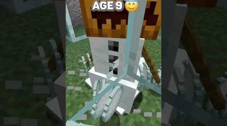 Escaping Popular Traps at different Ages #meme #minecraft #shorts