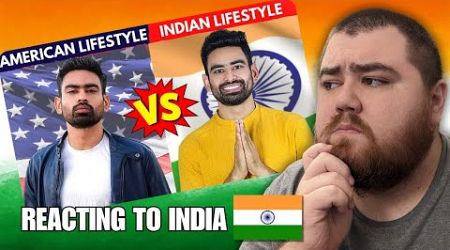 Is The Indian Lifestyle Better Than The American Lifestyle? - Fit Tuber Reaction [India 