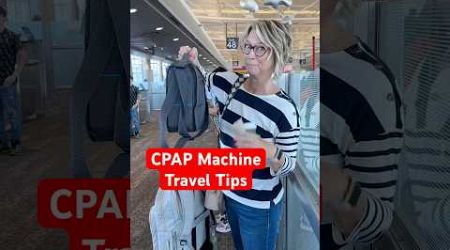 ✈️ Travel Tips for CPAP Machines #traveltips #cpap