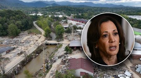 Harris pledges $157 million to Lebanon as Americans suffer from Hurricane aftermath