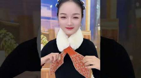 Popular new products,Super cute scarf, the beauty is cherished #shortvideo #viralvideo