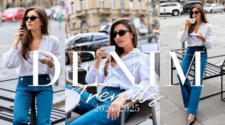 JEANS TRENDS 2024/25: Neue &amp; alte Denim Styles für den Herbst