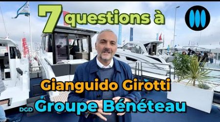 7 Questions à Gianguido Girotti, le patron du Pôle Bateaux du Groupe Bénéteau