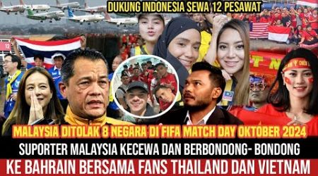 Suporter Malaysia Ramai-ramai Dukung Indonesia ke Bahrain, Bersama Fans Thailand dan Vietnam ❗