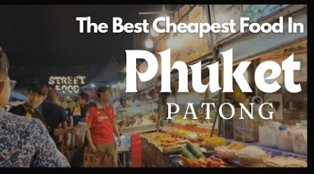 Street Food in Bangla Road| Last Night In Phuket Patong