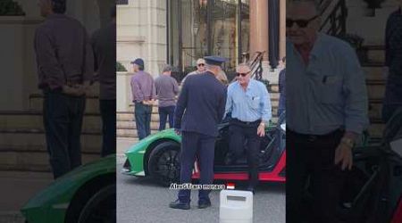 Millionnaire arriving Hotel de Paris Monte-Carlo #supercars#monaco#lifestyle#luxury#shorts