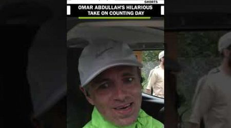 “I don’t go by early trends….” Omar Abdullah&#39;s hilarious comment on early trends on counting day