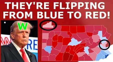 Trump Is FLIPPING Pennsylvania&#39;s Bellwether Counties!