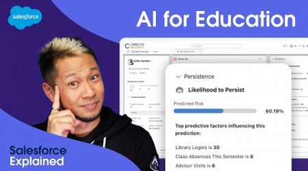 How to Use AI and Education Cloud to Help Struggling Students | Salesforce AI Use Case