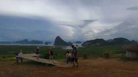 Samet Nangshe Viewpoint Walkthrough | most popular panoramas in Phang Nga Thailand 