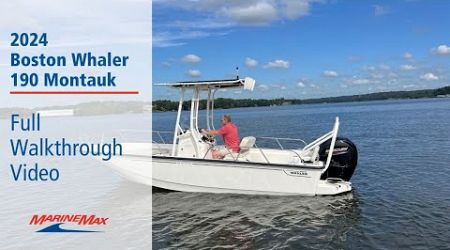 2024 Boston Whaler 190 Montuak | Available NOW MarineMax Lake Wylie