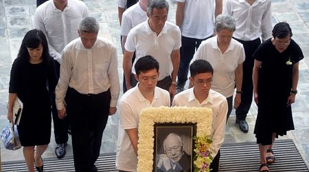 Daughter of Singapore's founding father dies at 69