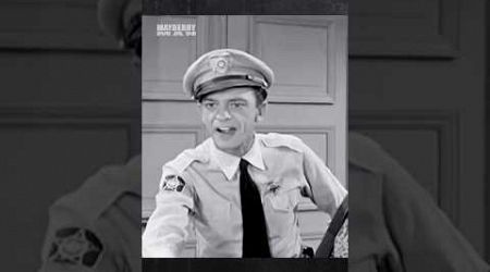 Barney Mad About Government #theandygriffithshow #donknotts #classictv