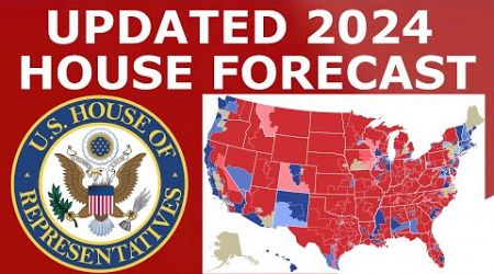 Updated 2024 House Map Prediction (October 8, 2024)