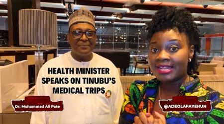 Health Minister Speaks On Tinubu Going Abroad For Treatment