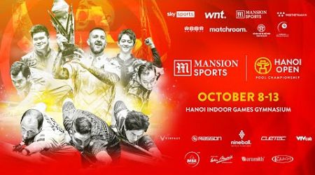 WATCH LIVE | 2024 Mansion Sports Hanoi Open Pool Championship | Table Two