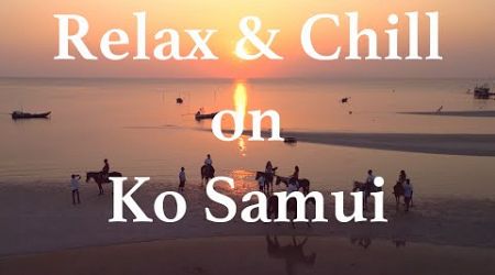 RELAX &amp; CHILL on KO SAMUI - Landscape, Waterfalls, Beaches - Drone Footage