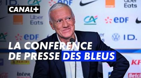 La conférence de Didier Deschamps avec Aurélien Tchouaméni