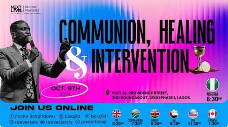 Prayers For God&#39;s Intervention In Business, Career &amp; Finance || Pst Bolaji Idowu | Oct 9th 2024