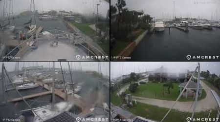 Port Canaveral Yacht Club from Blue Sky