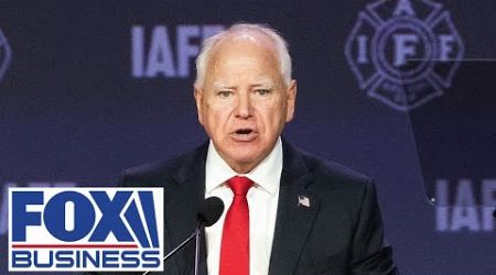 Tim Walz delivers remarks at campaign rally in Reno, NV