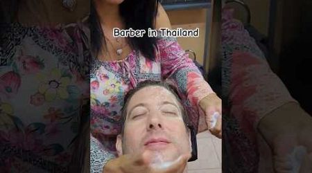 BARBER IN PATTAYA. #barber #femalebarber #barberlady #ladybarber #Pattaya #barbershop