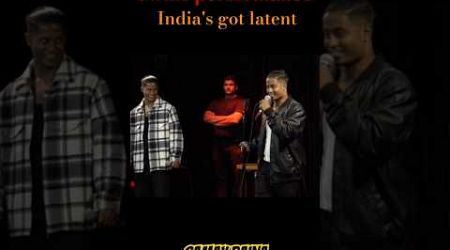 Twins standup of India&#39;s got latent #indiasgotlatent #samayraina #shorts #comedy #entertainment