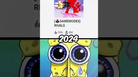 Roblox Popular Games NOW VS BACK THEN… 