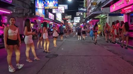 4K Soi 6 red light district nightlife sexy ladys lacky men dreamland 10:00 PM Pattaya oktober 2024