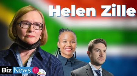 Helen Zille on national unity: DA&#39;s role in South Africa&#39;s political future