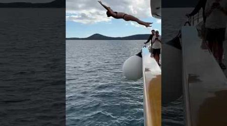 Ever dove off a Yacht? 