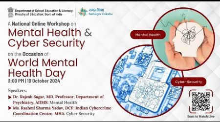 National Online Workshop on Mental Health &amp; Cyber Security