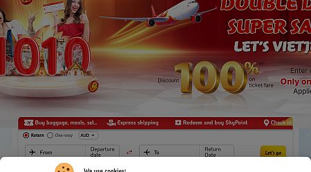 $0 Fares (Excl Fees and Taxes) - Fly Jan 1 to May 22, 2025 @ Vietjet