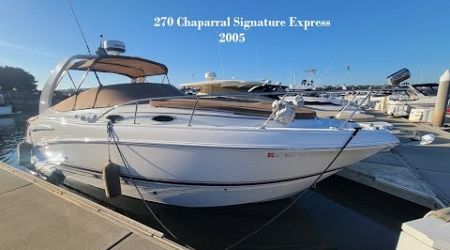 270 Signature Chaparral by South Mountain Yachts (949) 842-2344