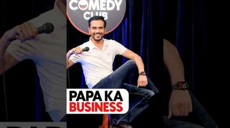 Papa Ka Business | Crowd Work Stand Up Comedy By Vikas Kush Sharma #shorts #standupcomedy