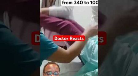 Doctor Reacts. They just reset her heart #health #medical #shorts