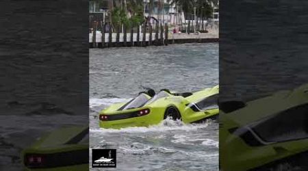 Was that 3 MPH zone? #boat #ebony #miami #bikini #luxury #boatlife #yachts #miamiriver