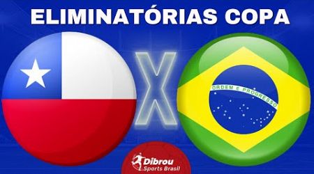 CHILE X BRASIL AO VIVO ELIMINATÓRIAS COPA DIRETO DO ESTÁDIO | RODADA 9 - NARRAÇÃO