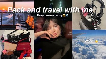 Pack &amp; travel with me✈️