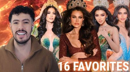 Miss Grand International 2024 TOP 16 STRONGERS FAVORITES !