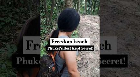 Beautiful Beach in Phuket Awaiting Your Footsteps Freedom Beach Phuket Thailand