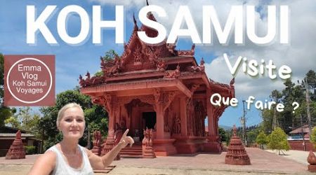 Que faire à Koh Samui pendant les vacances ? Wat Ratchathammaram le temple rouge